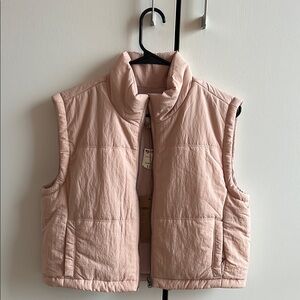 Women’s Pink Cropped Vest